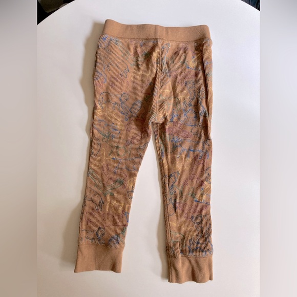 Old Navy Toddler Pants Comfy Animal Pattern Pants Size 3T Forest Animals - Picture 3 of 6